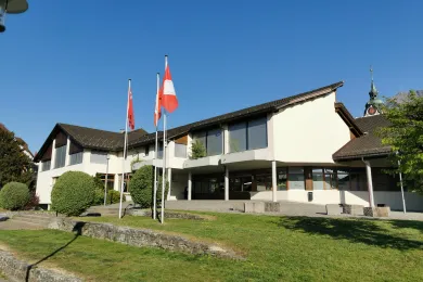 Frontansicht der SRK Kanton Schwyz Zweigstelle in Küssnacht am Rigi