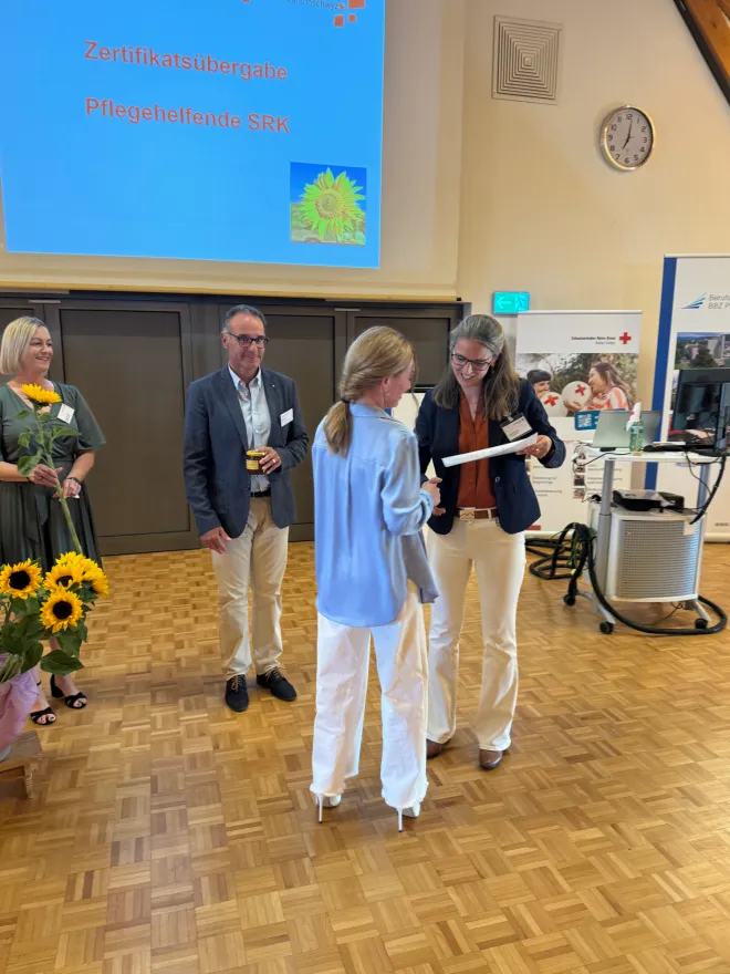 Zertifikatsfeier MiCura 2025